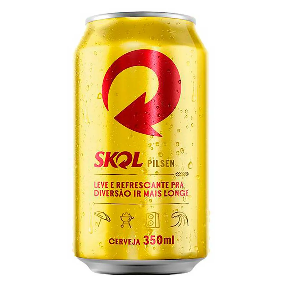 Cerveja Skol Lata 350ml